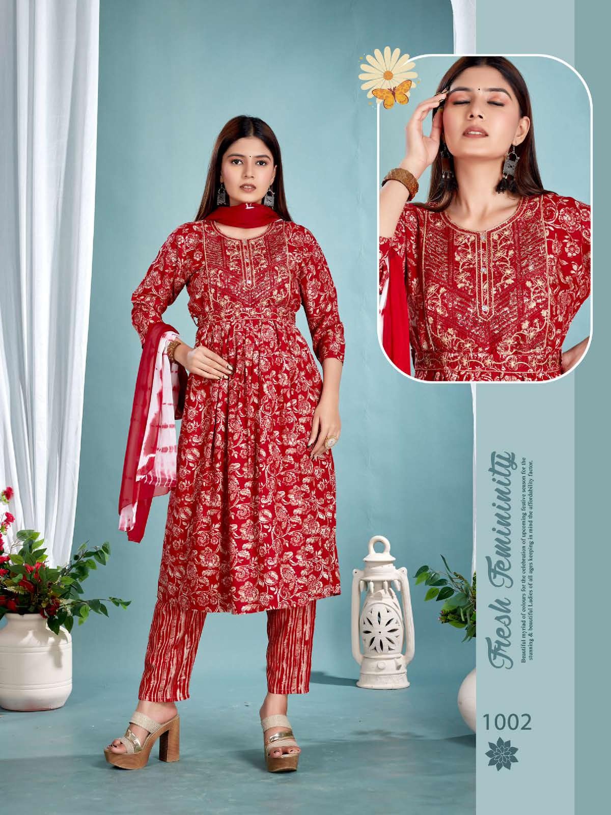 Zoya Vol 4 By Golden Capsule Rayon Foil Printed Kurti With Bottom Dupatta Wholesale Market In Surat
